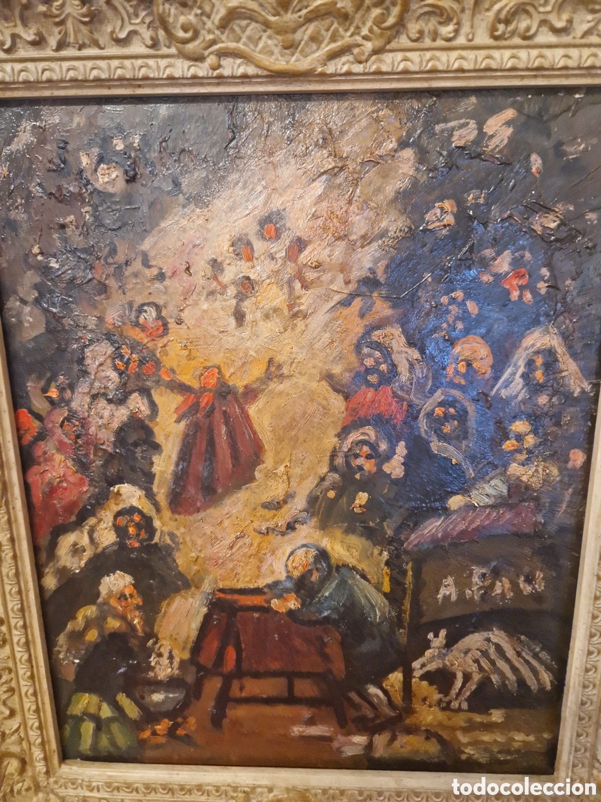 Arte: Cuadro oleo de 1996 del pintor Antonio Pan - Foto 4