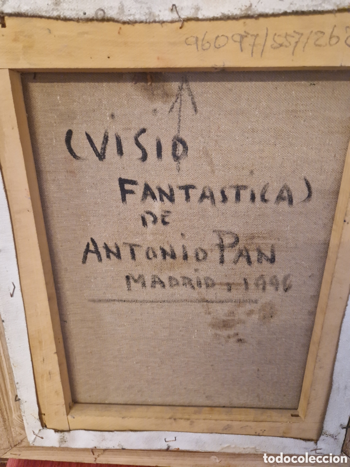 Arte: Cuadro oleo de 1996 del pintor Antonio Pan - Foto 5