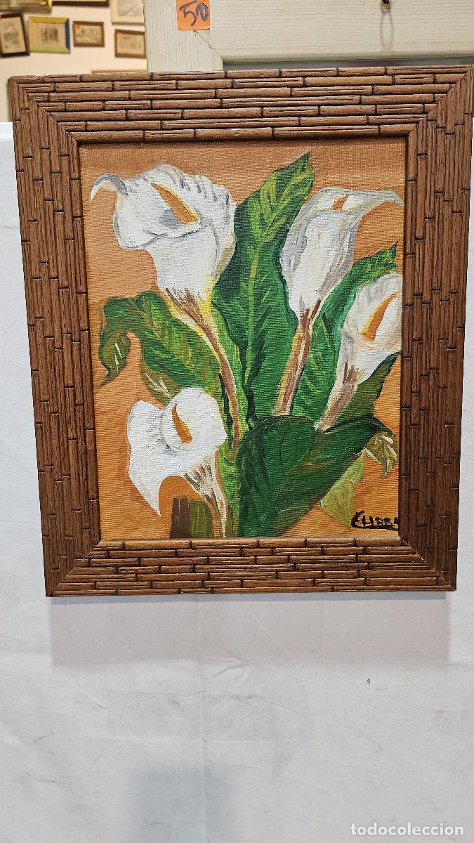 Arte: pintura al oleo en tabla - Foto 1