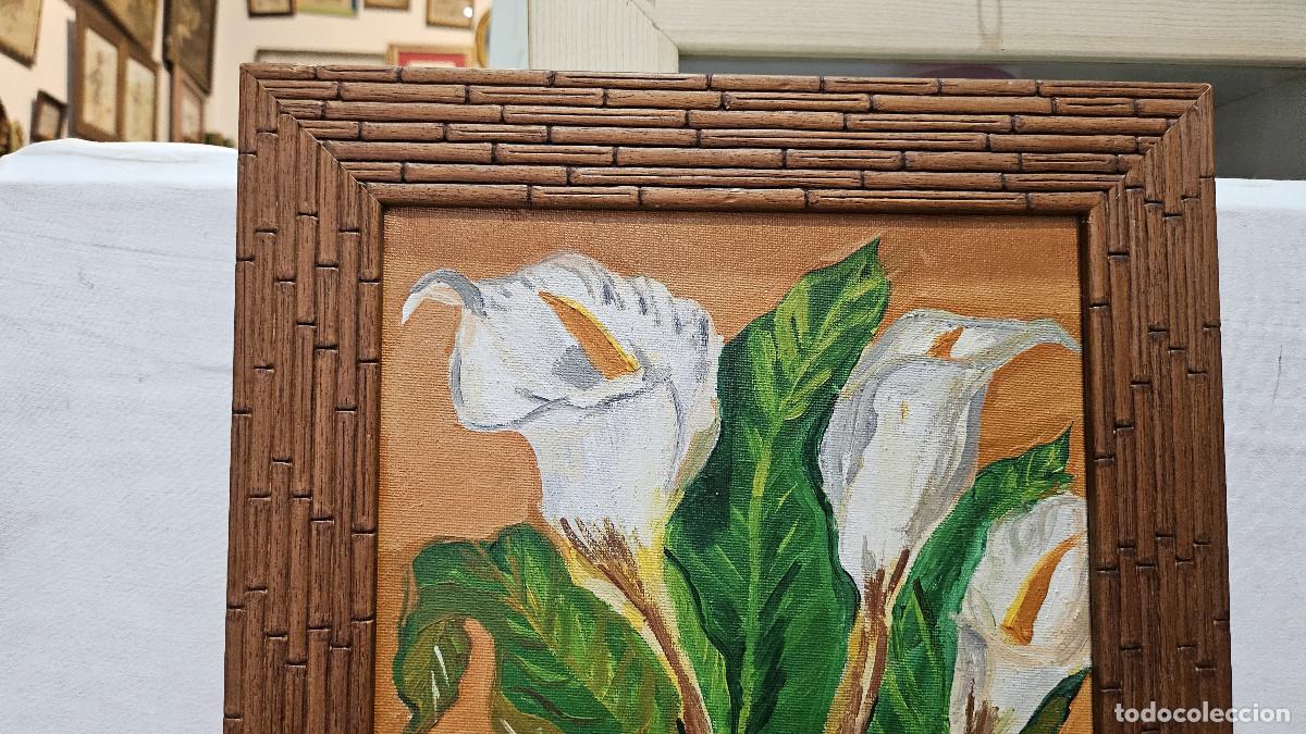 Arte: pintura al oleo en tabla - Foto 2
