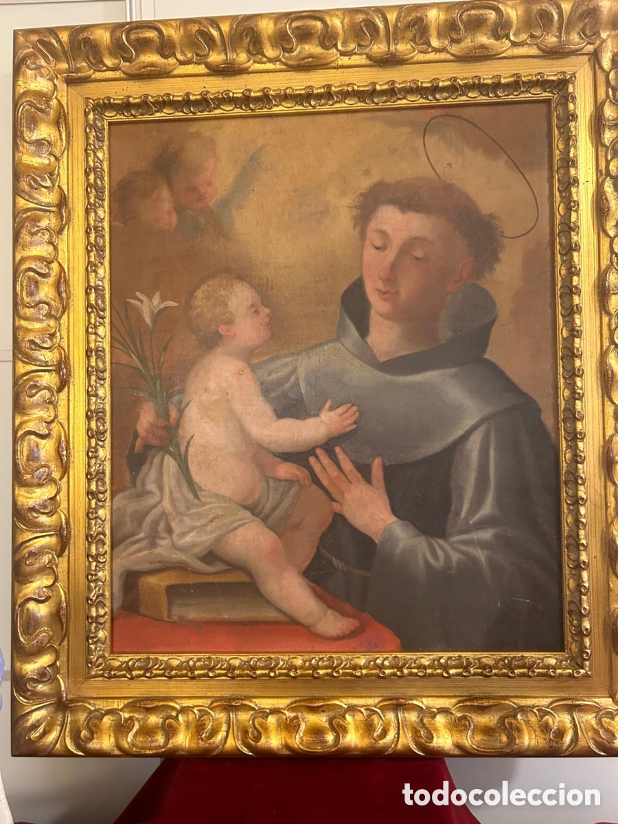 Kunst: Bell&iacute;simo Oleo San Antonio siglo XVIII
