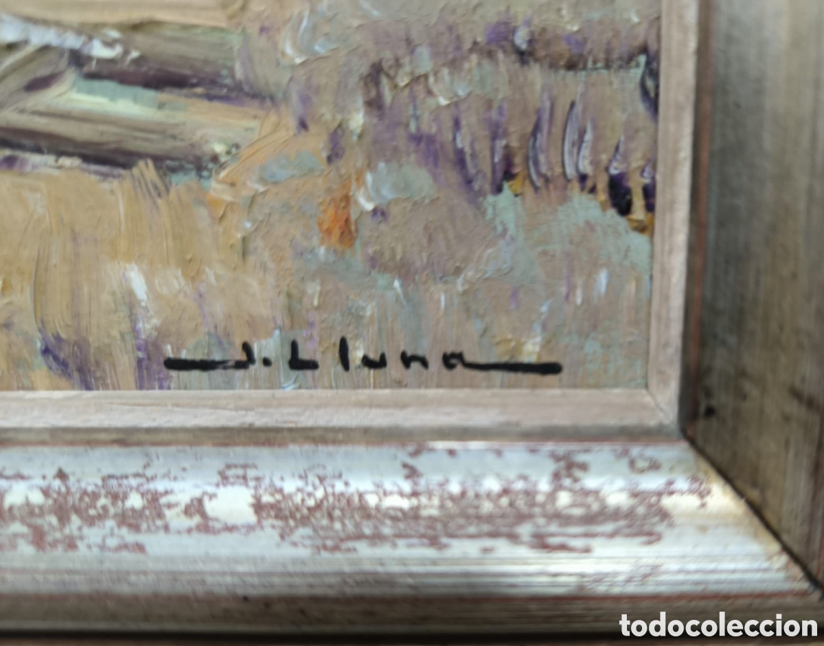 Arte: Pintor Juan Lluna &oacute;leo sobre tabla - Foto 3