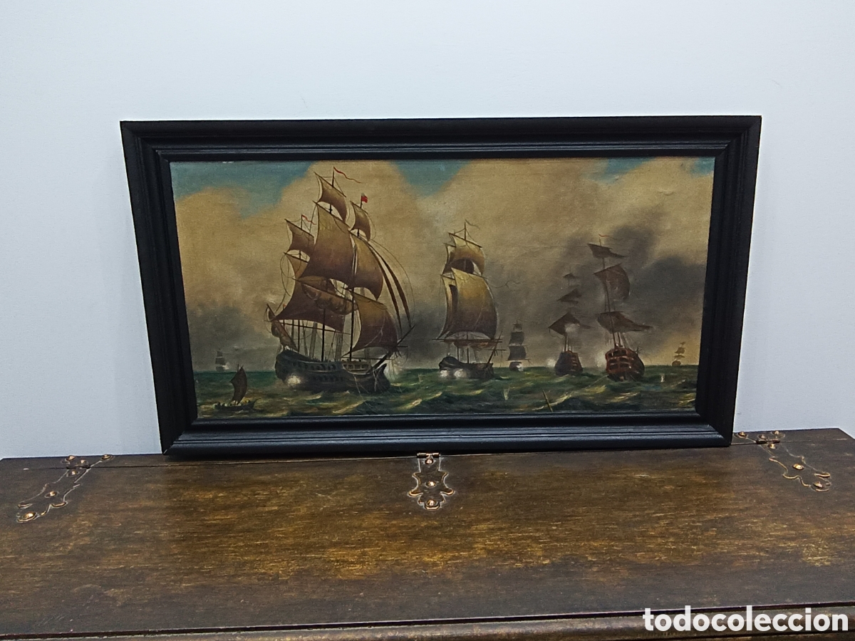 Arte: Cuadro antiguo firmado - Foto 2