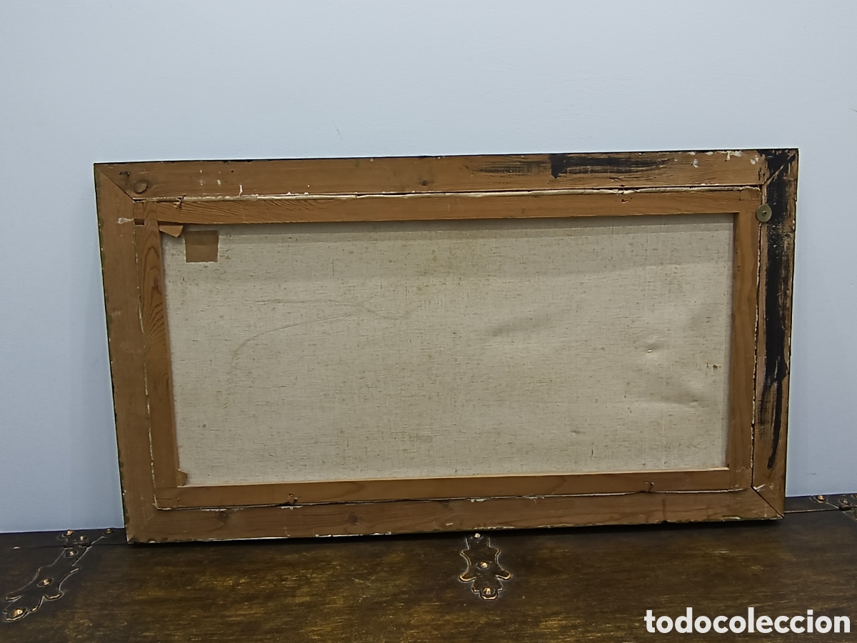 Arte: Cuadro antiguo firmado - Foto 15