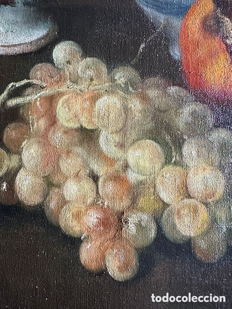 Arte: &Oacute;leo sobre lienzo. Bodeg&oacute;n. Adelardo Parrilla. - Foto 8