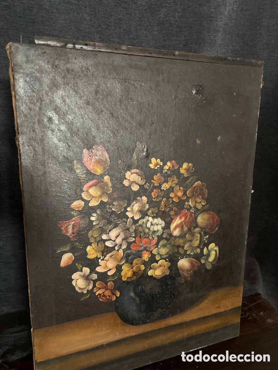 Arte: Bodeg&oacute;n, jarr&oacute;n con flores - Foto 4