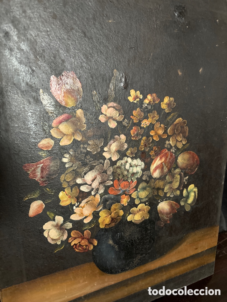 Arte: Bodeg&oacute;n, jarr&oacute;n con flores - Foto 5