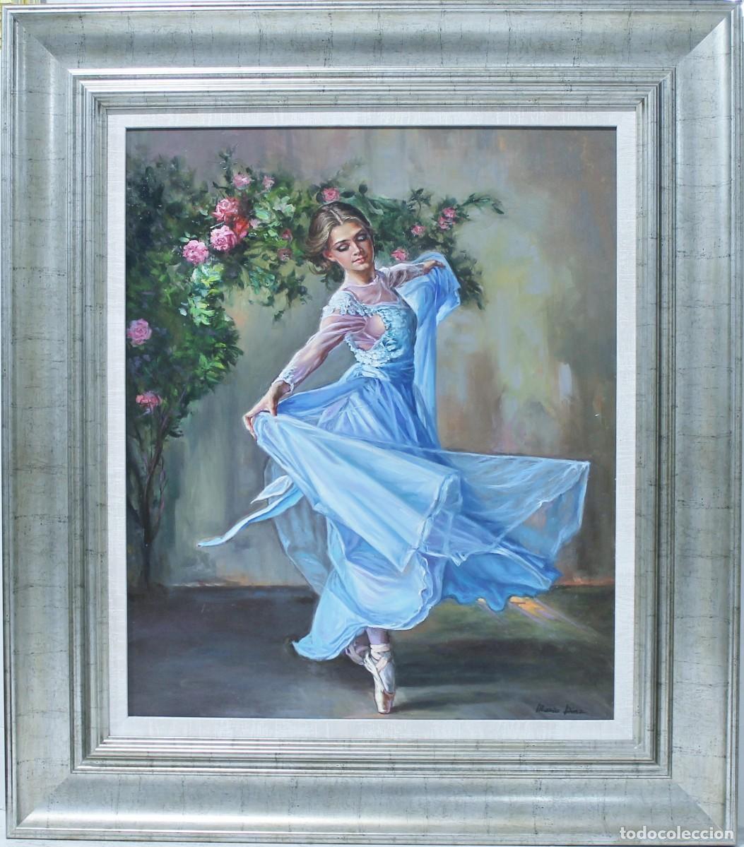 Arte: Bailarina de azul - Mario D&iacute;az - Foto 1