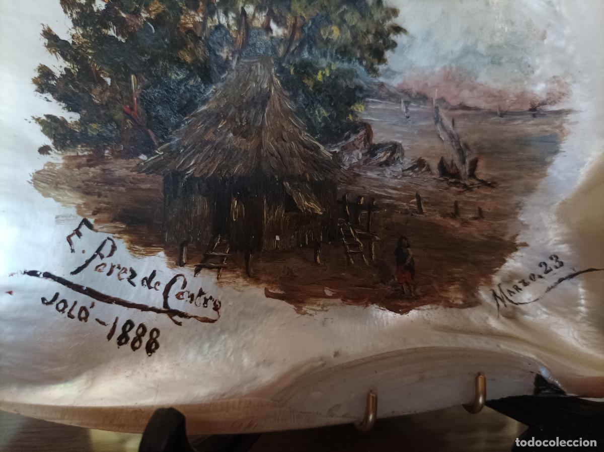 Arte: Oleo sobre concha. - Foto 4