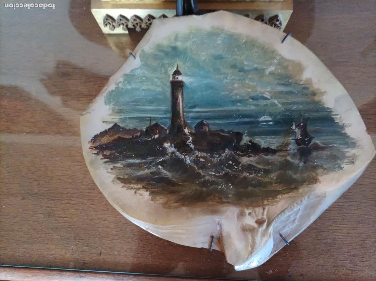 Arte: Oleo sobre concha - Foto 1