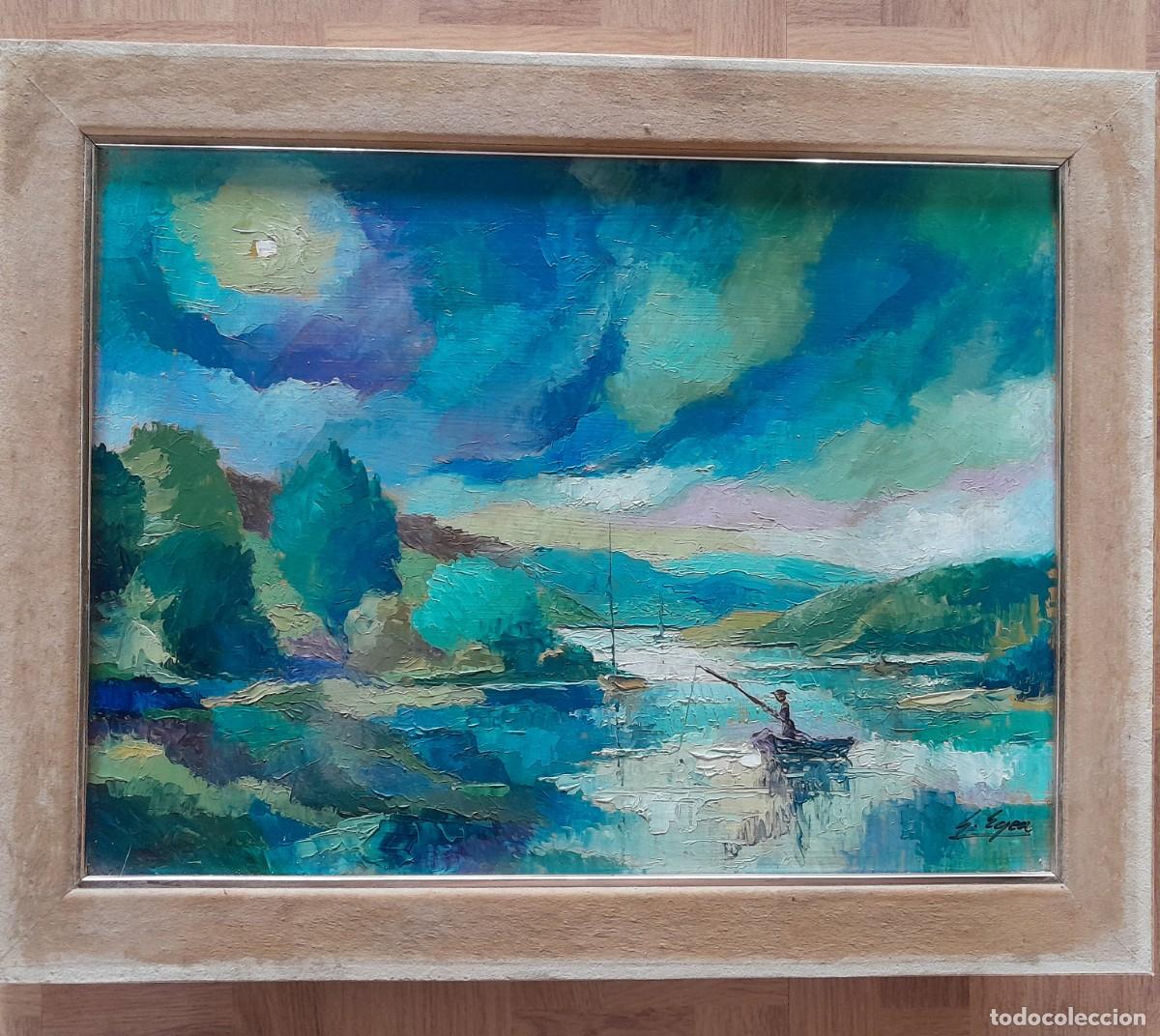 Art: 2 pinturas al &oacute;leo sobre tablex