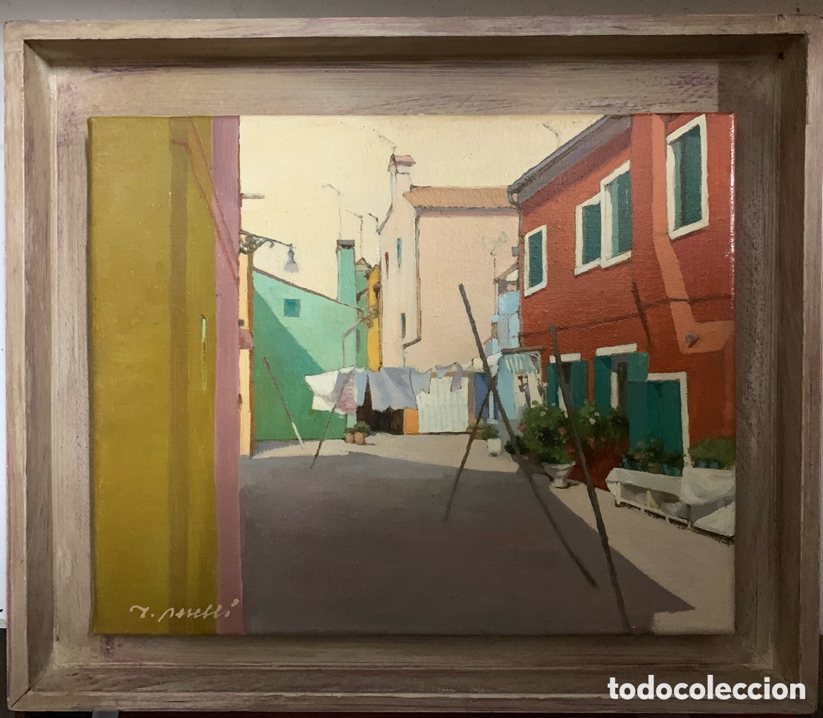 Arte: &Oacute;leo original de Maria Perell&oacute; - Foto 1