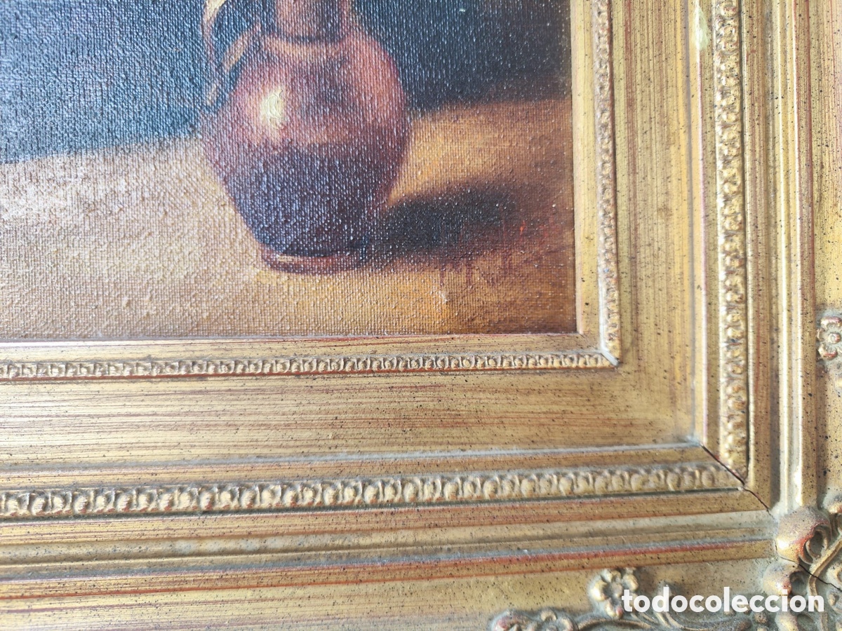 Arte: Cuadro siglo pasado franc&eacute;s - Foto 2