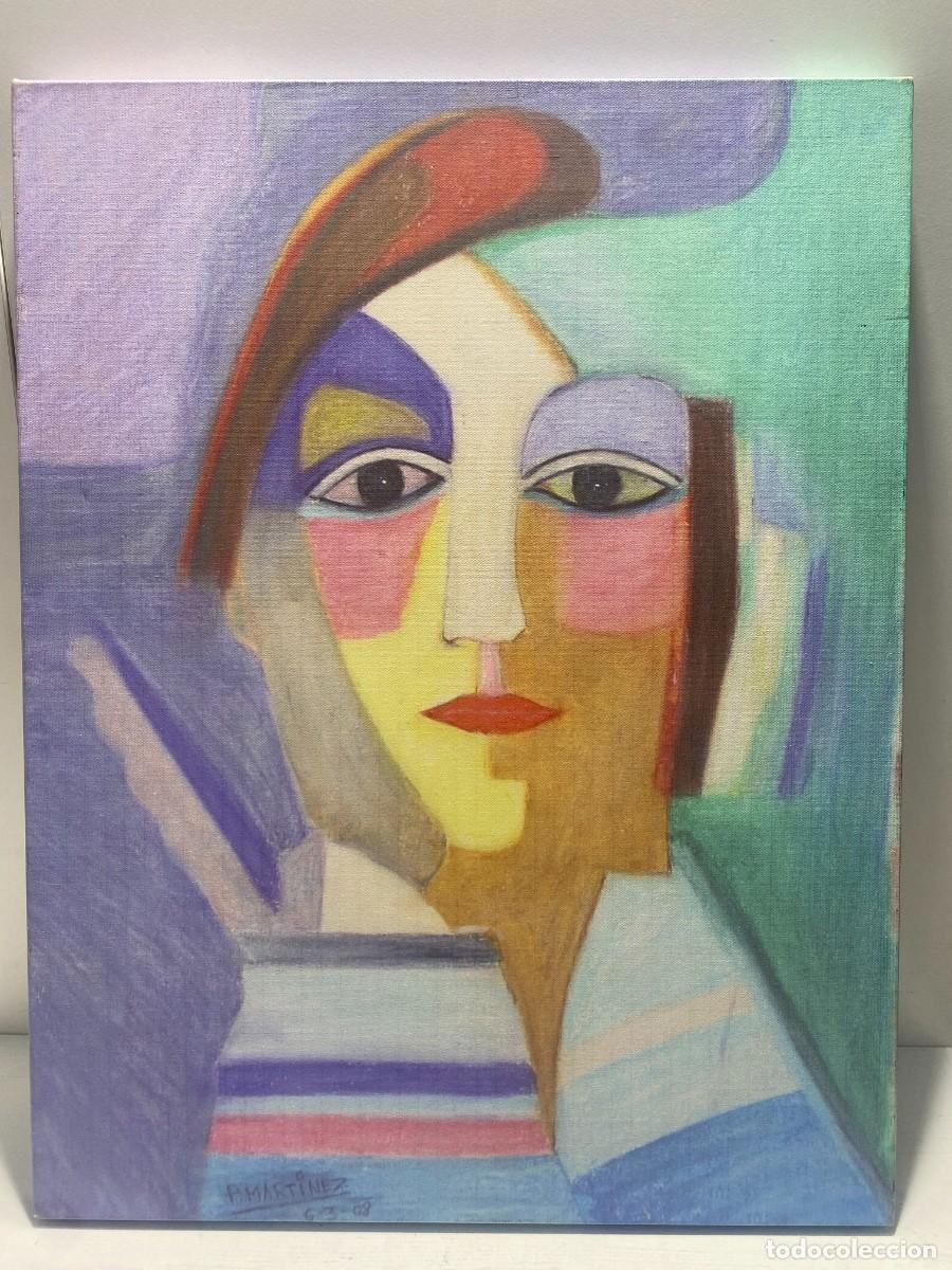 Arte: CUADRO OLEO SOBRE LIENZO REPLICA JAWLENSKY CON FIRMA MEDIDAS: 40X52 DISPONGO DE MAS CUADROS Y OTROS