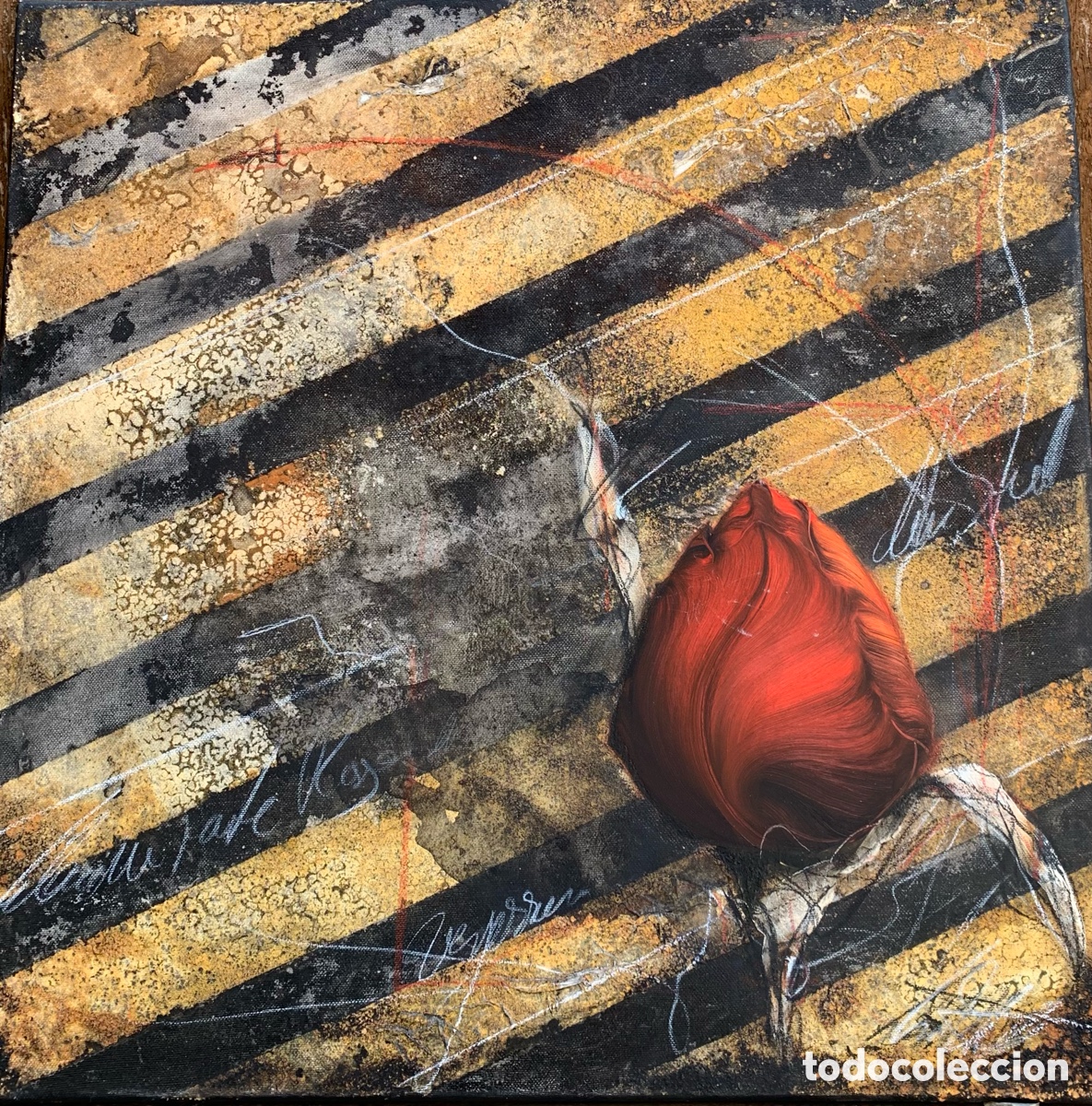 Arte: Rosa de Gabriele Lockstad - Foto 1