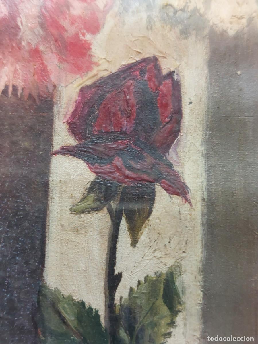 Arte: CUADRO ANTIGUO DE OLEO - Foto 4