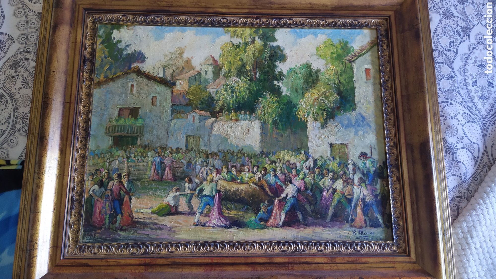 Arte: Cuadro Antonio Romero Alcaide - Foto 2