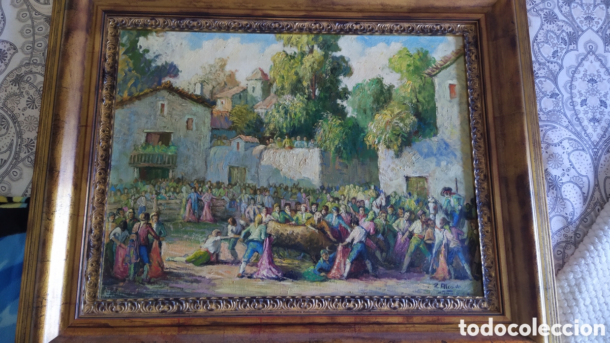 Arte: Cuadro Antonio Romero Alcaide - Foto 1
