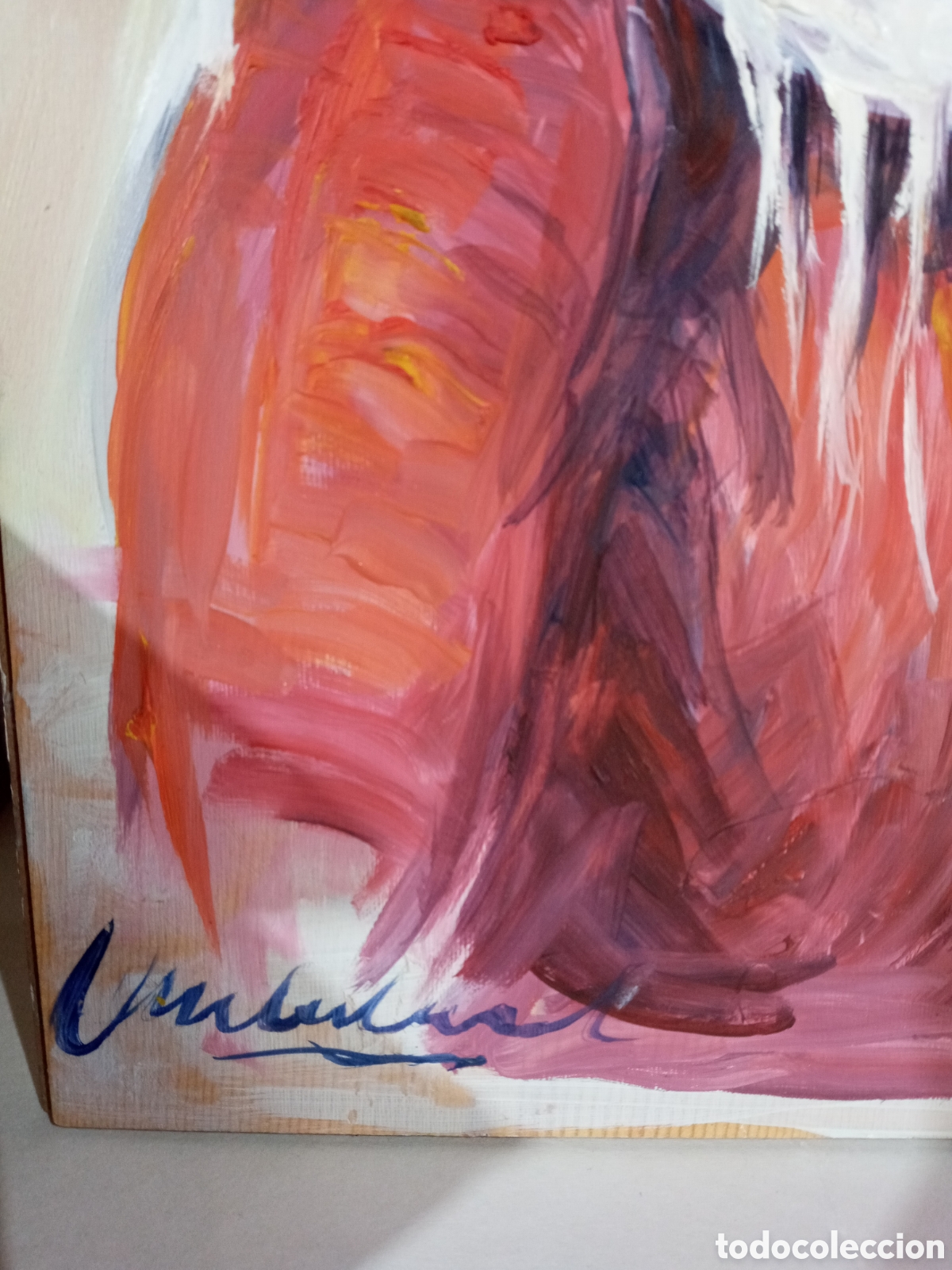 Arte: GITANA.&Oacute;LEO SOBRE TABLA. - Foto 3