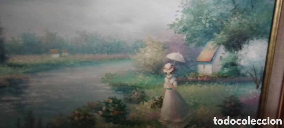 Arte: PAREJA DE CUADRO AL OLEO - Foto 7