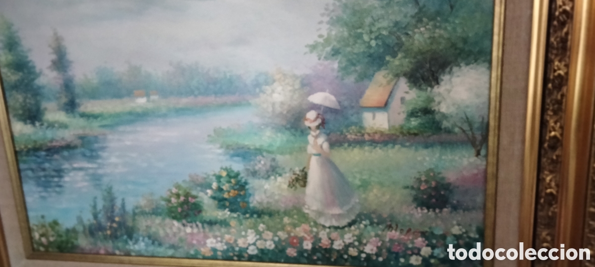 Arte: PAREJA DE CUADRO AL OLEO - Foto 10