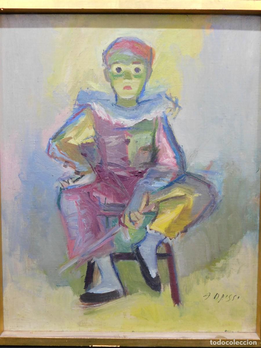 Arte: OLEO SOBRE TABLA - ALFREDO OPISSO - Foto 2
