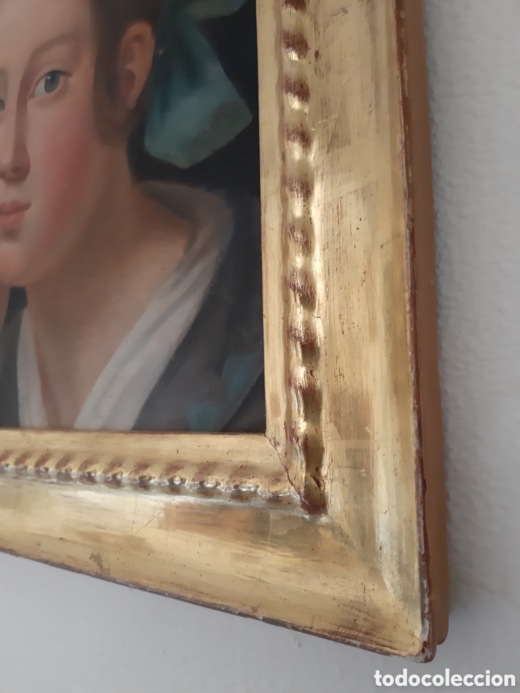 Arte: Cuadro Retrato de mujer joven - Foto 2