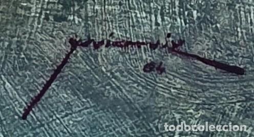 Arte: -Oleo sobre tabla firmado - Foto 3