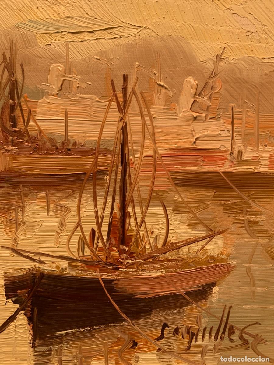 Arte: CUADRO OLEO SOBRE LIENZO ANTONIO SEGRELLES - Foto 6
