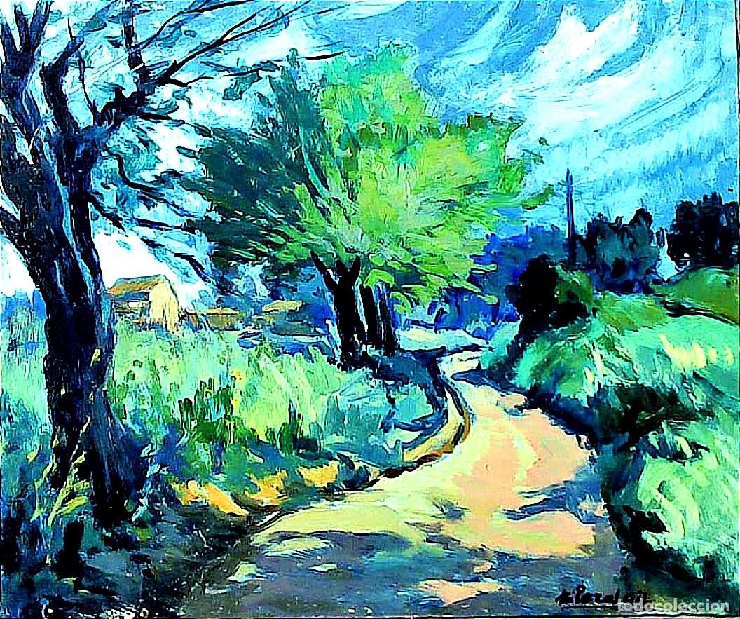 Arte: PAISAJE CAMPESTRE - A. PERAL GIL - Foto 1