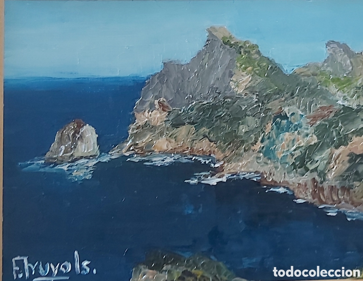 Arte: MALLORCA.Truyols. Pareja de oleos.
