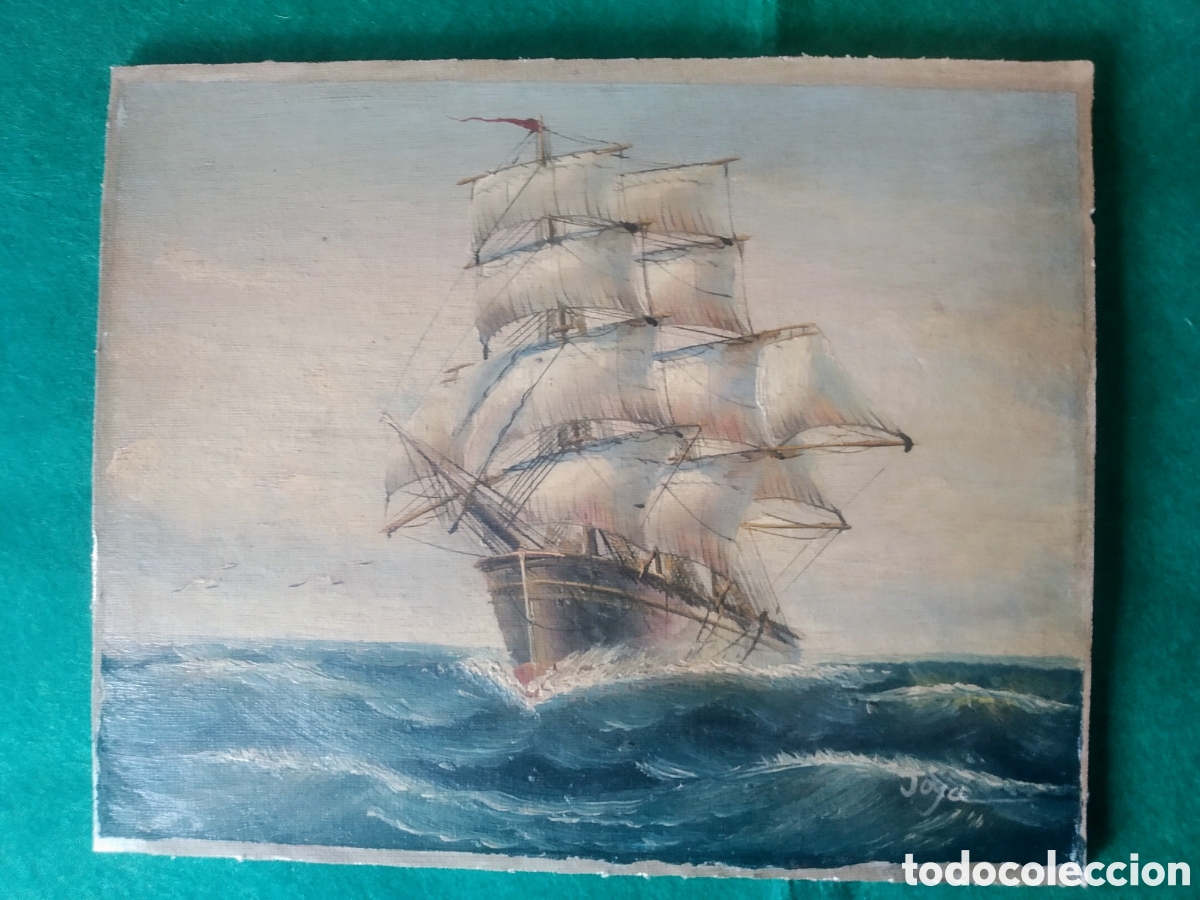 Arte: ANTIGUA MARINA AL OLEO - Foto 5
