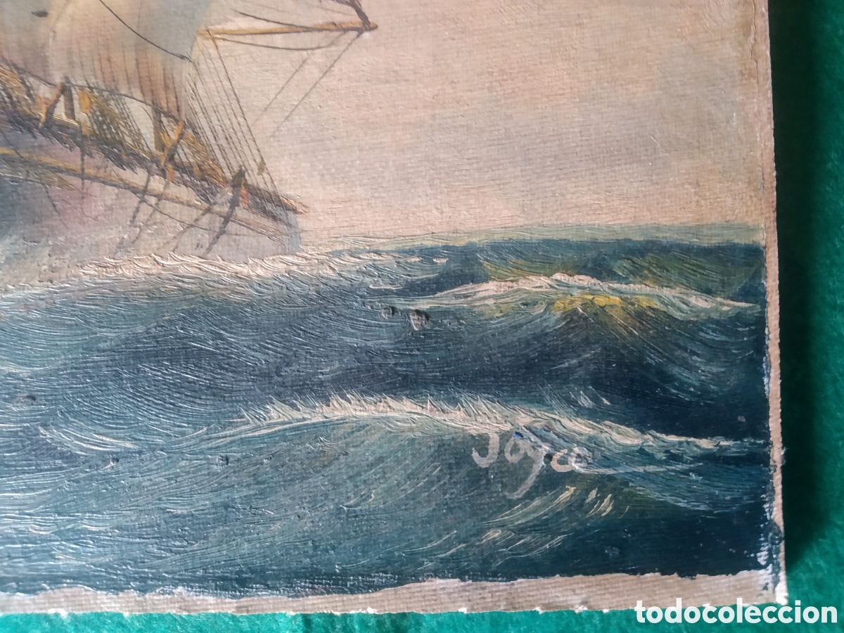 Arte: ANTIGUA MARINA AL OLEO - Foto 7