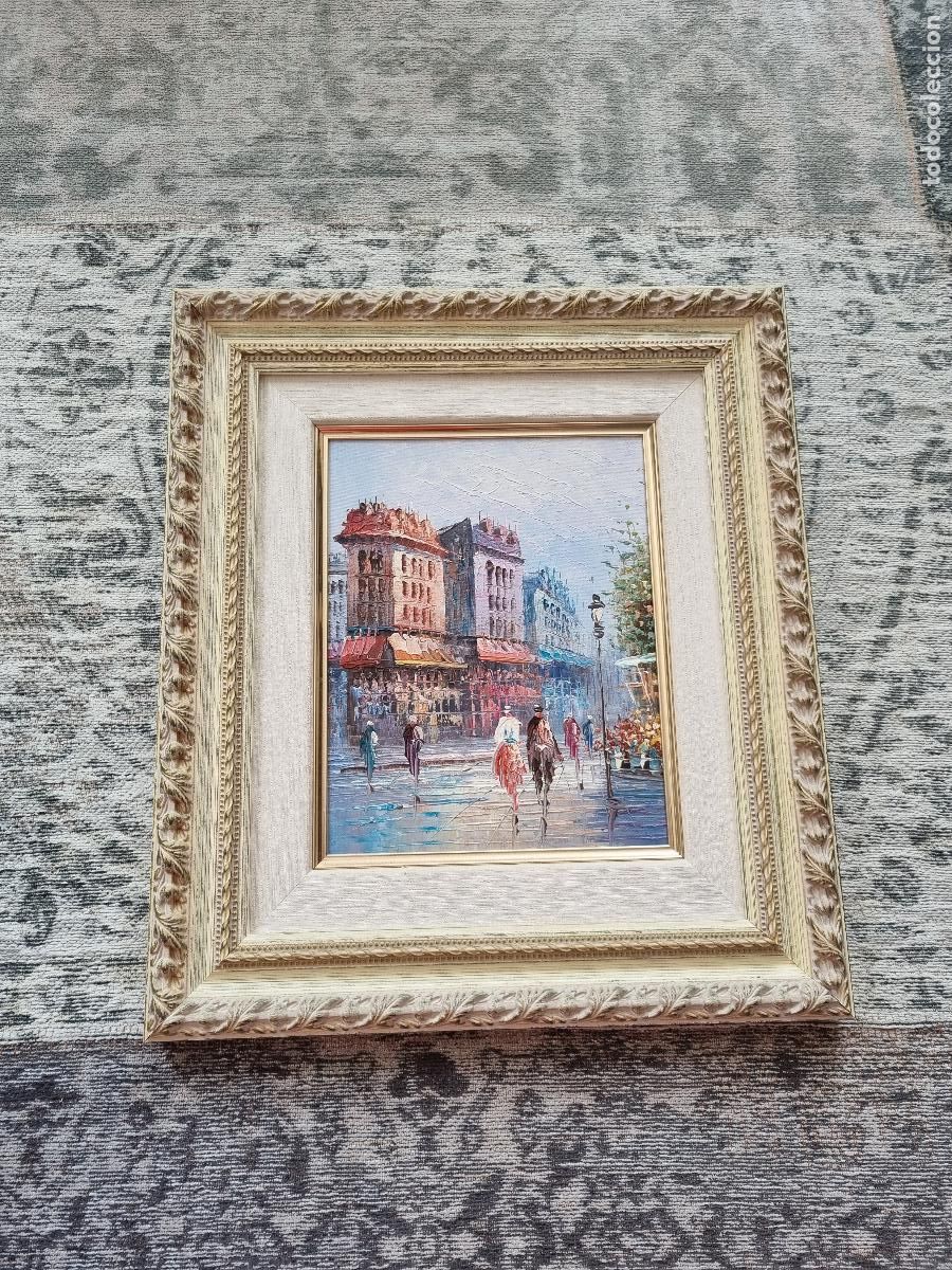 Arte: CUADRO AL OLEO - 40x35 cm - Foto 3