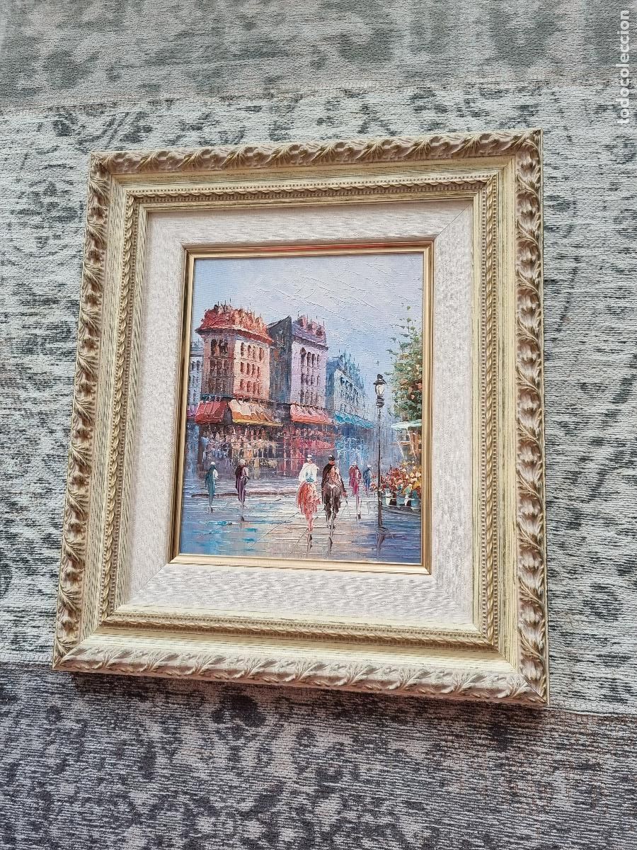 Arte: CUADRO AL OLEO - 40x35 cm - Foto 5