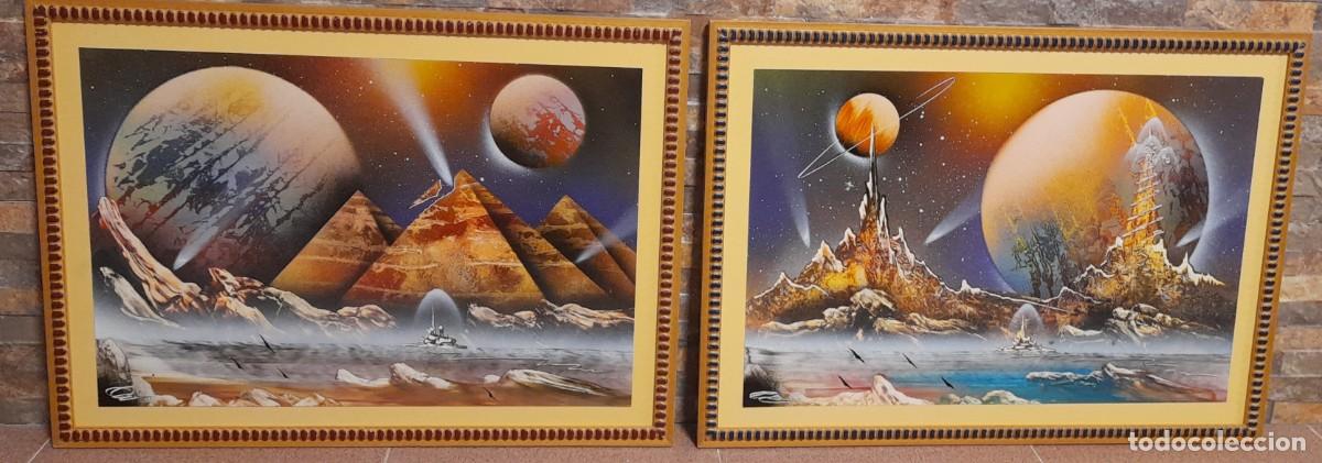 Arte: CUADROS CON PAISAJES C&Oacute;SMICOS