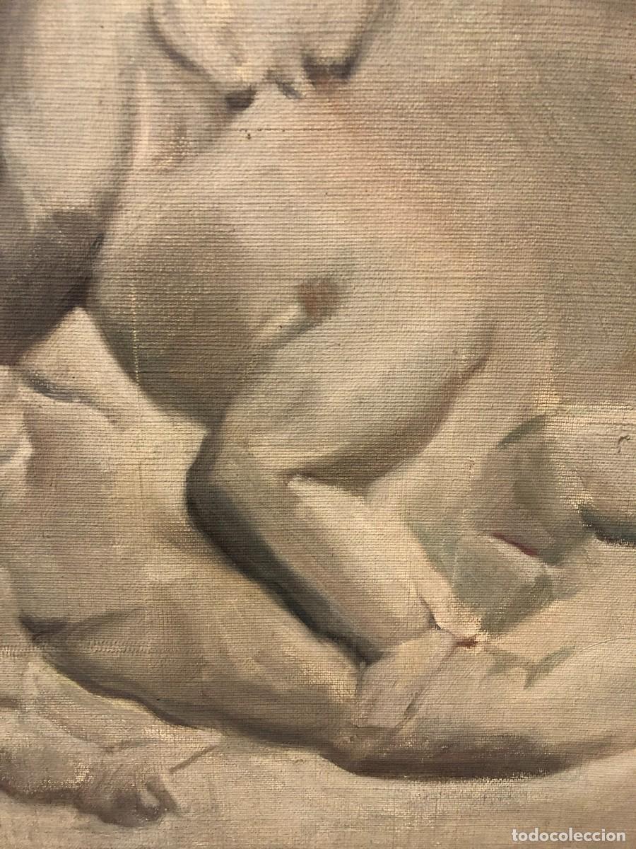 Arte: gran alegoria angelica, grisalla - Foto 11