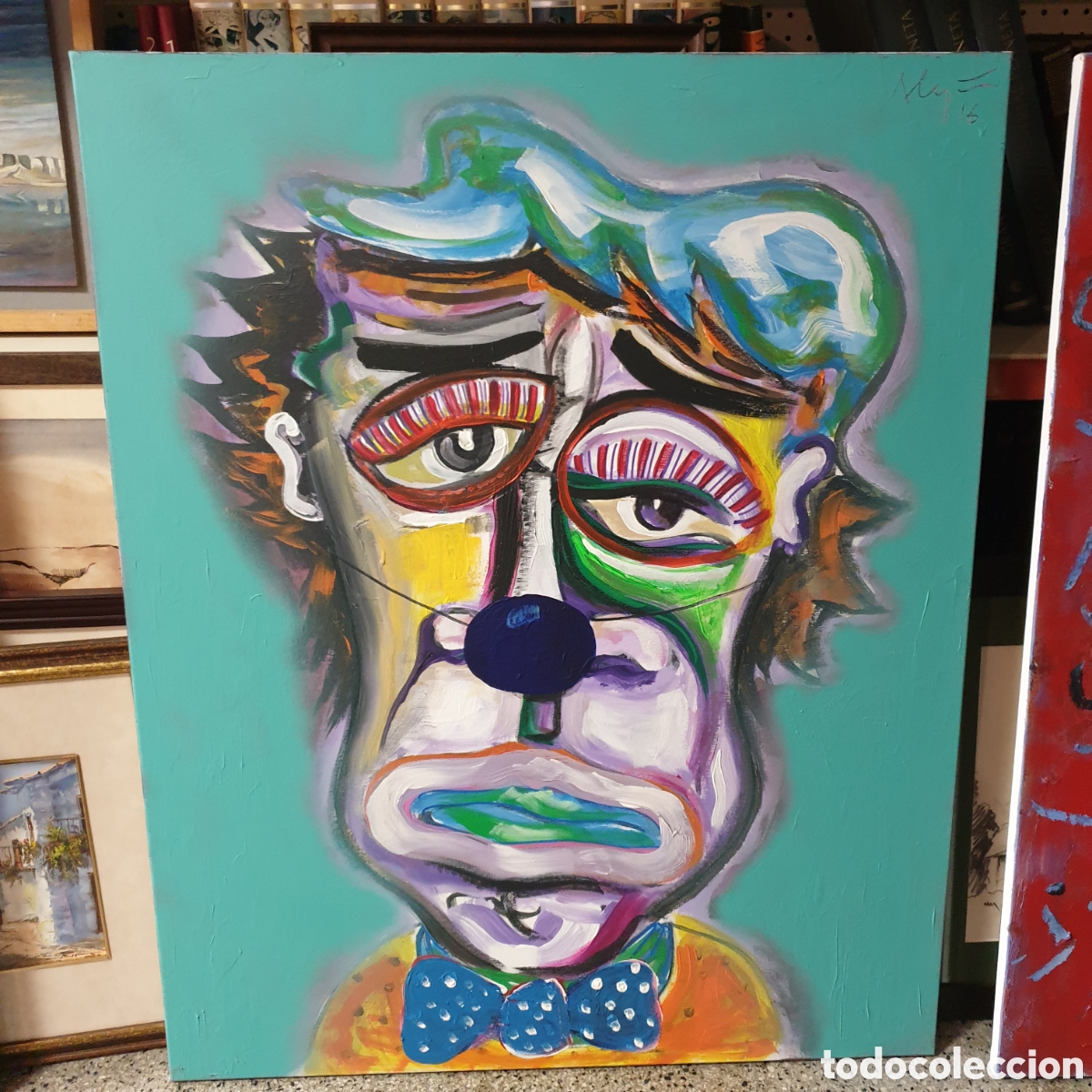 Arte: &Oacute;leo sobre lienzo ALEJOS - Foto 1