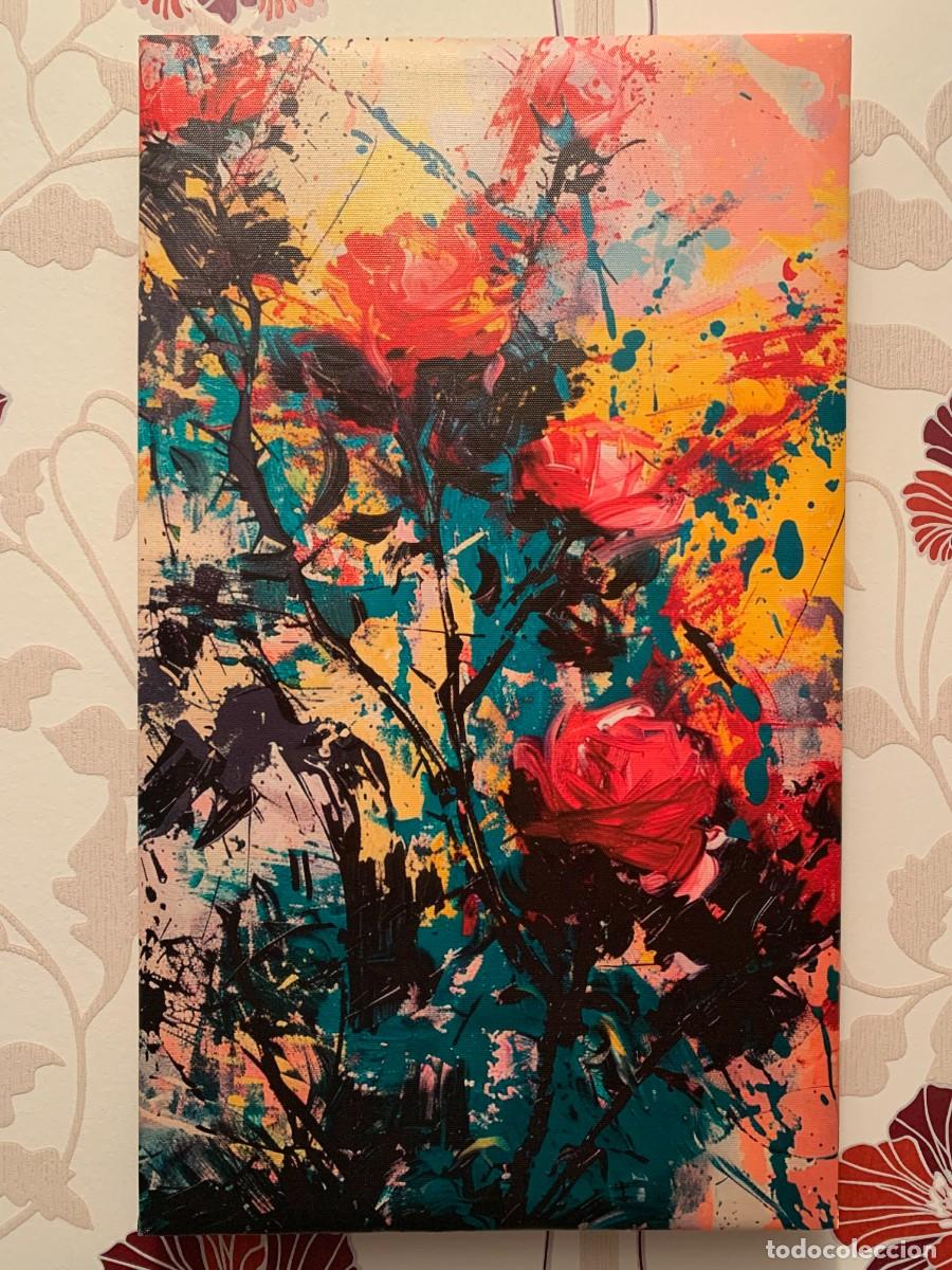 Arte: CUADRO OLEO SOBRE LIENZO ESTAMPADO - Foto 1