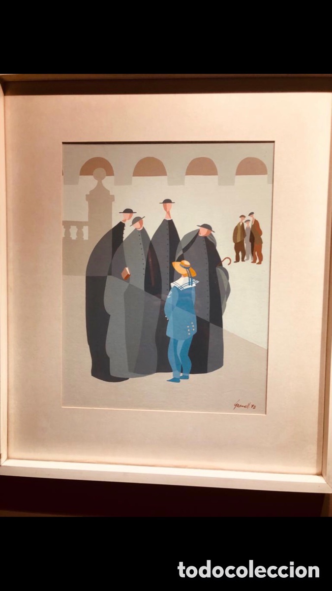 Arte: Mario Granell - obra catalogada en 1974 - Foto 1