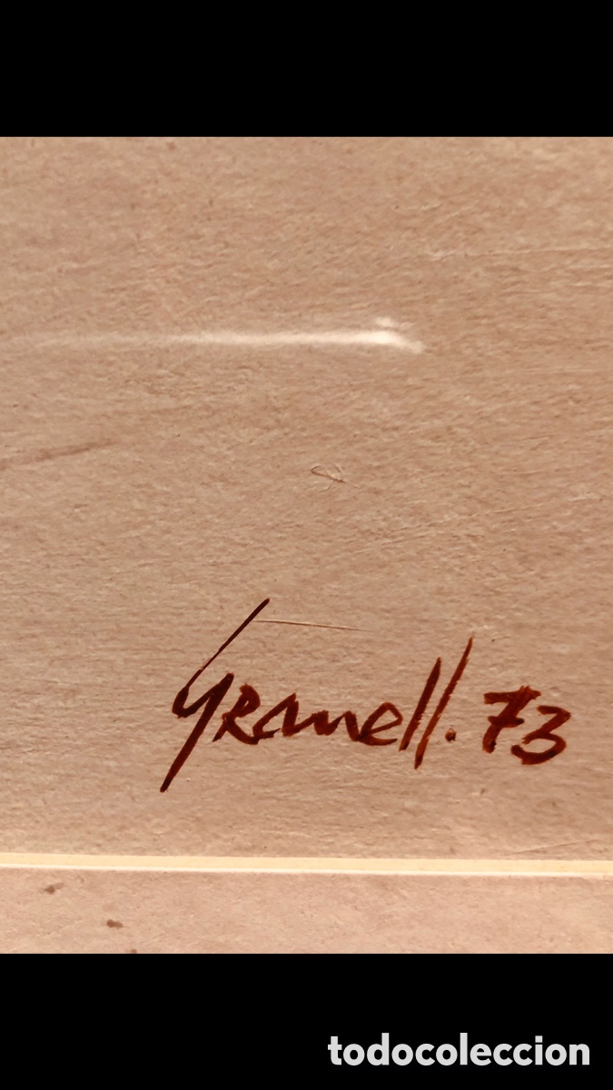 Arte: Mario Granell - obra catalogada en 1974 - Foto 6