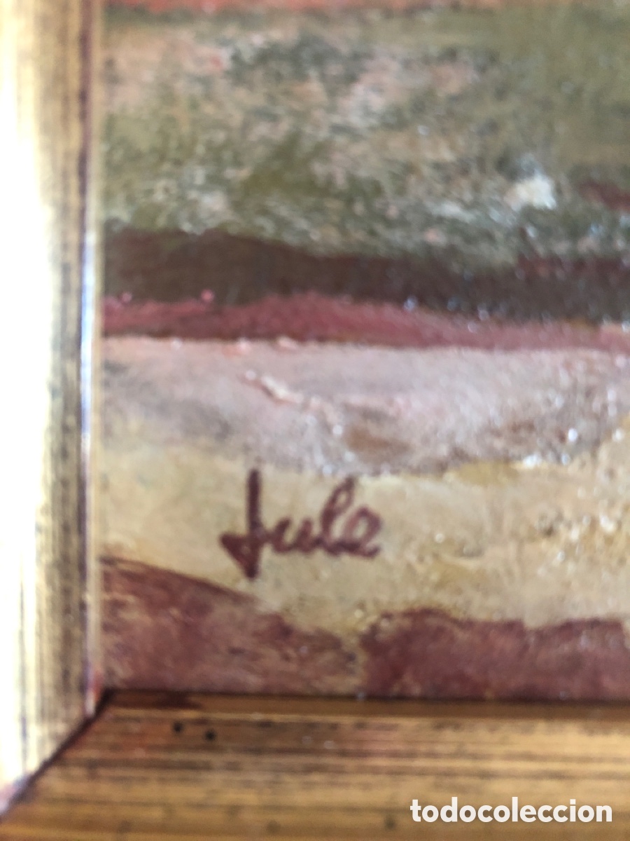 Arte: Oleo sobre tabla Toledo de Jule - Foto 3