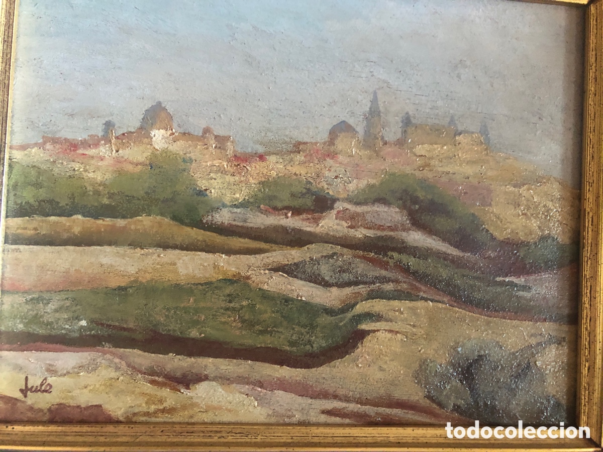 Arte: Oleo sobre tabla Toledo de Jule - Foto 4
