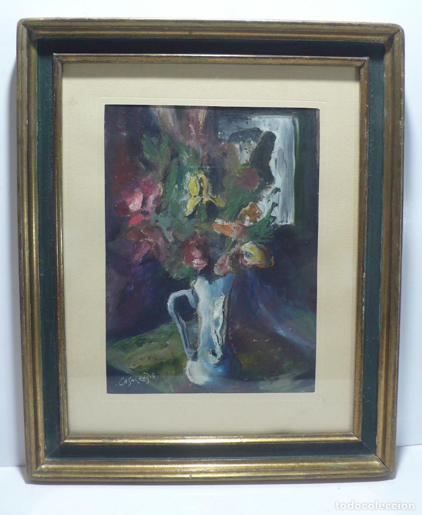 Arte: PINTURA BODEGON DE FLORES - Foto 1
