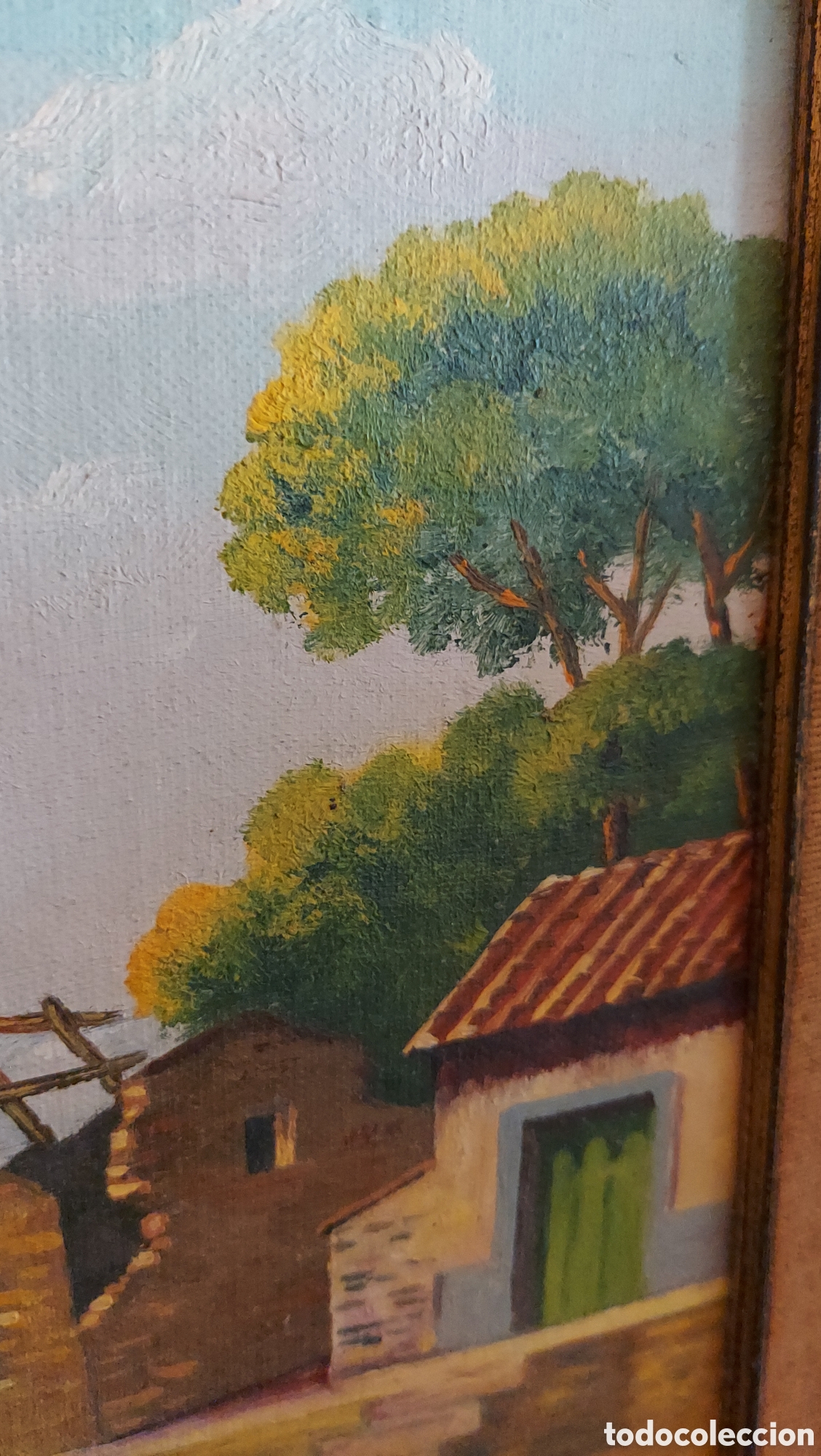 Arte: &Oacute;leo sobre tablex circa 1960 - Foto 4