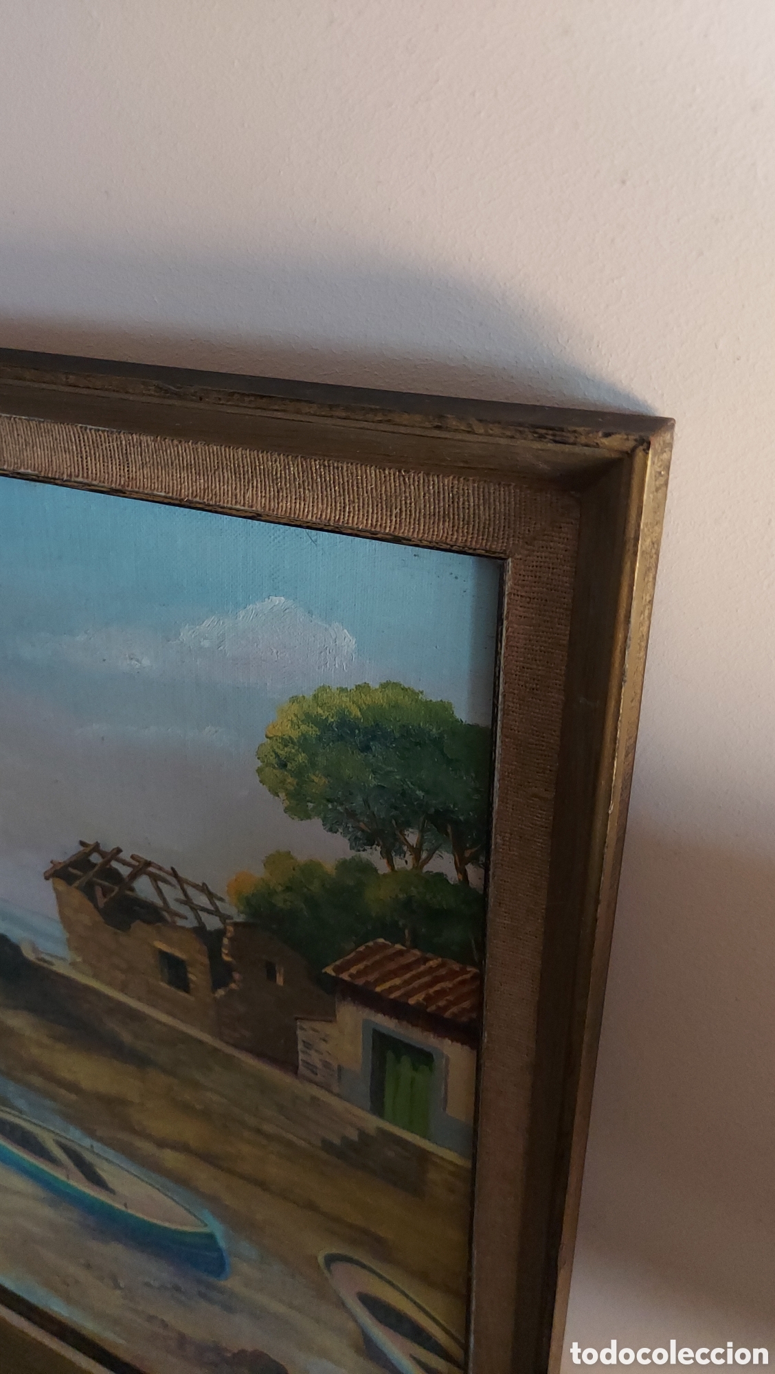 Arte: &Oacute;leo sobre tablex circa 1960 - Foto 5