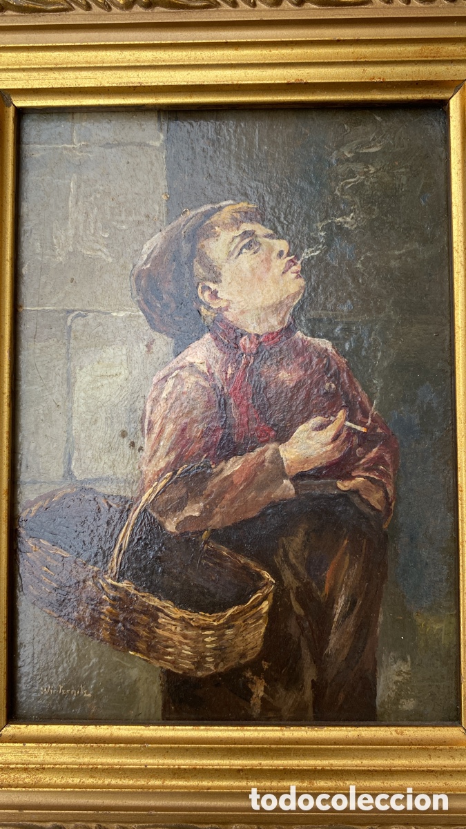 Arte: Personaje Adolfo. Winternitz Viena 1906 - Foto 2