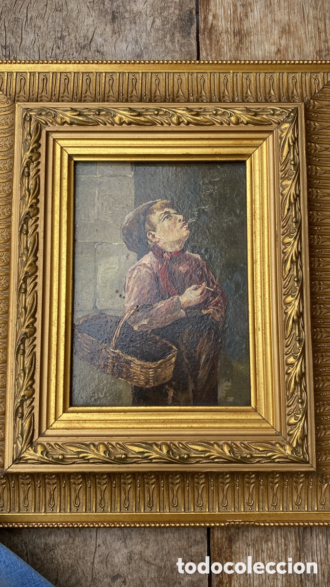 Arte: Personaje Adolfo. Winternitz Viena 1906 - Foto 1