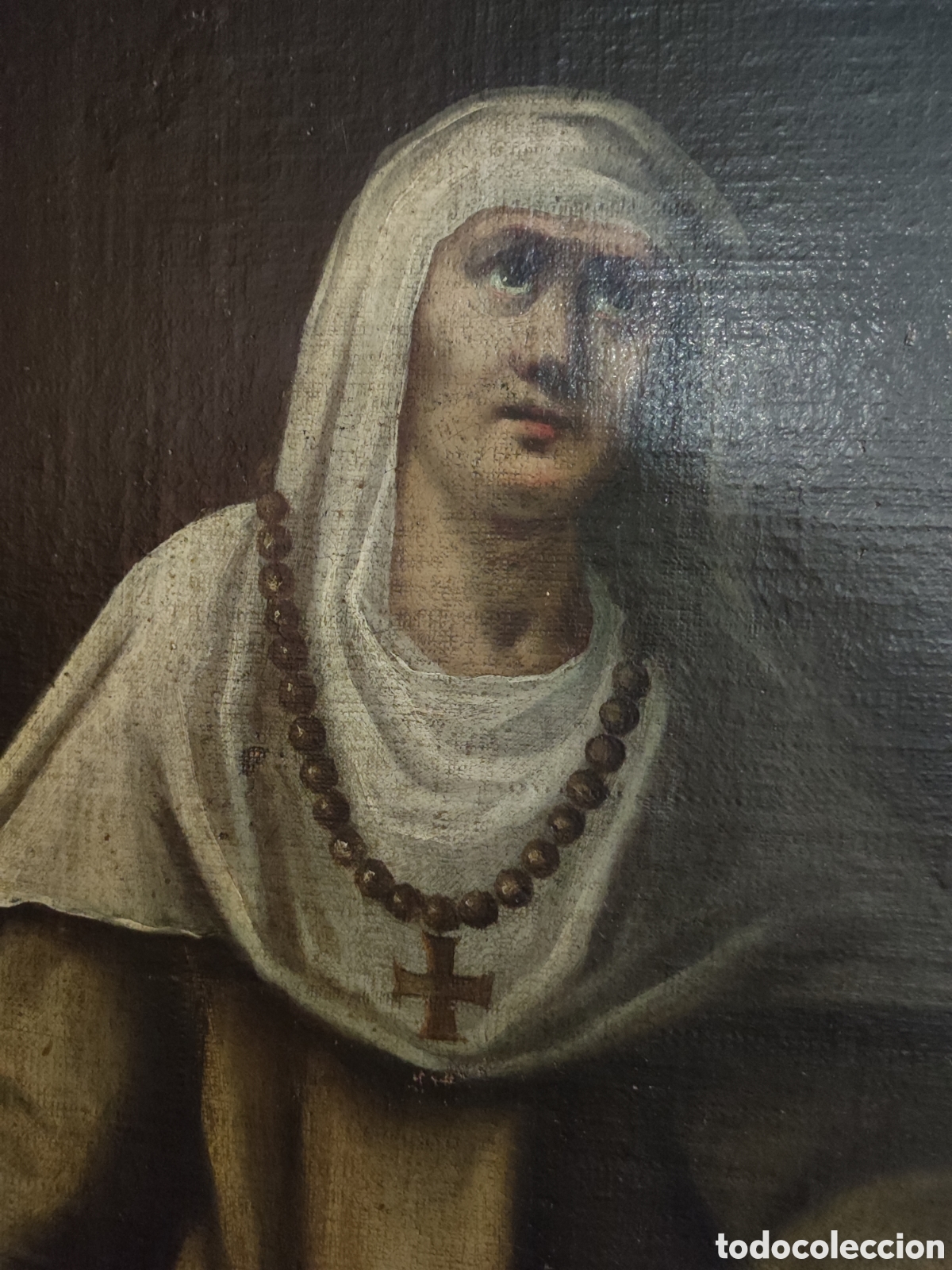 Arte: Santa orando siglo XVII - Foto 7