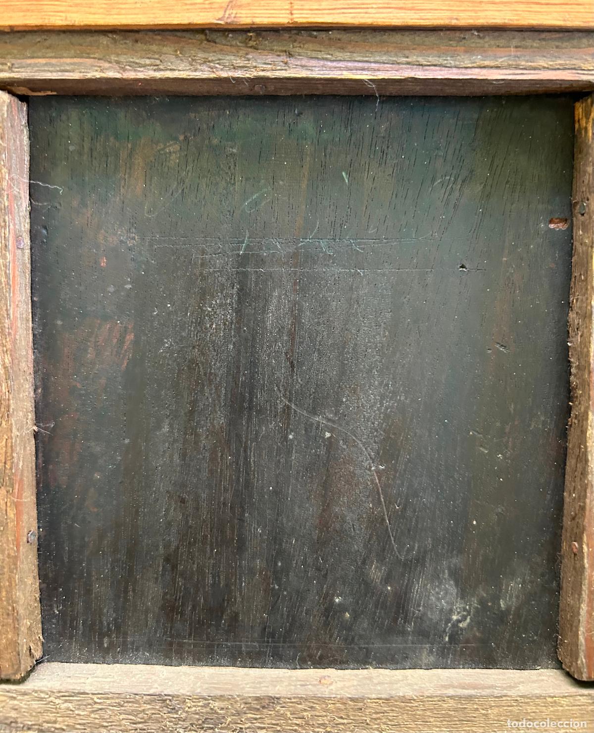 Arte: &Oacute;LEO SOBRE TABLA SIGLO XVIII - Foto 5